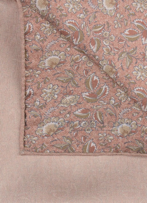 Profuomo Pochet van zijde met print