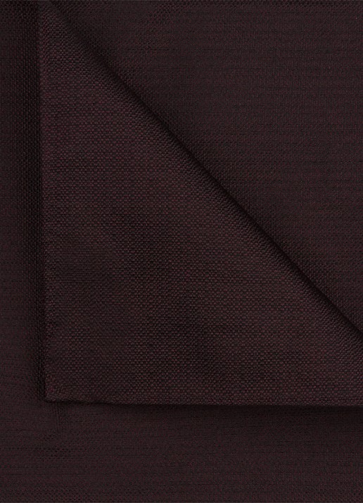 Profuomo Pochet van zijde - detail 2 bruin