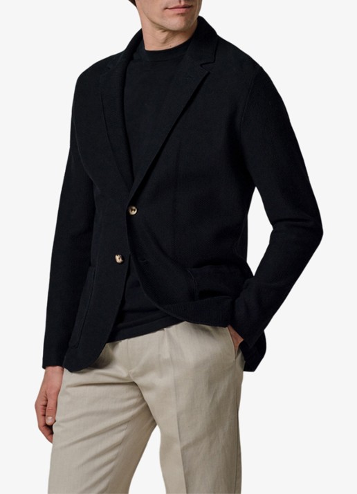Profuomo Regular fit colbert met structuur