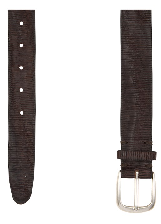 Profuomo Riem van leer - voorkant 2 bruin