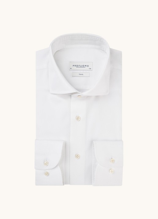 Profuomo Strijkvrij slim fit overhemd