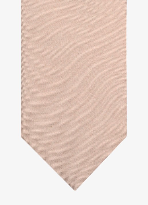 Profuomo Stropdas van zijde - detail donkerroze