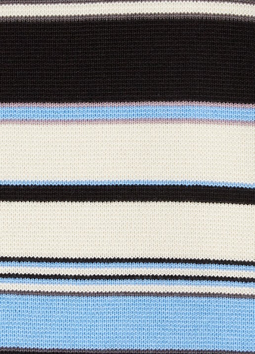 PS Paul Smith Sweater van  katoen met streepprint - detail 4 donkerbeige