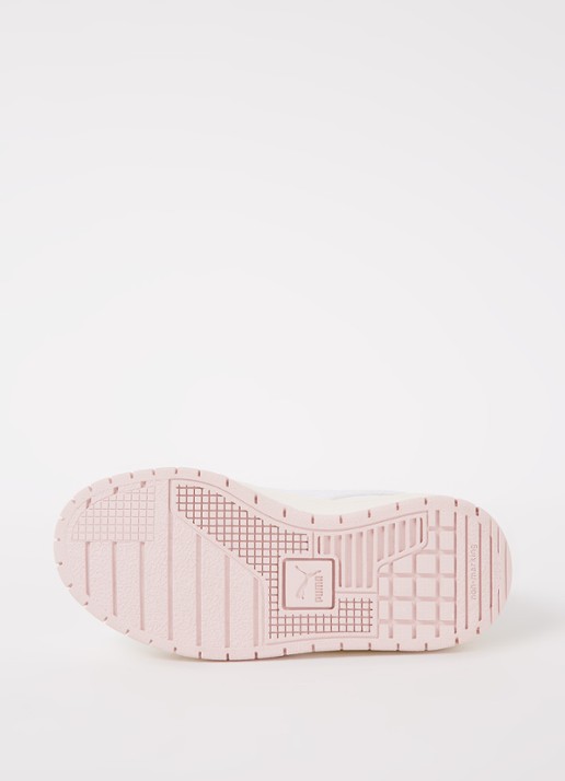 Puma Cali Dream sneaker met leren details - detail 4 wit