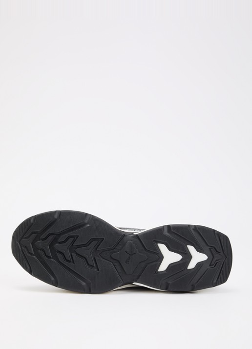 Puma Fade Nitro LS sneaker van mesh met metallic finish - detail 5 zilver