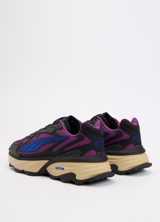 Puma Fade Nitro Ripstop sneaker met mesh details - achterkant 5 paars