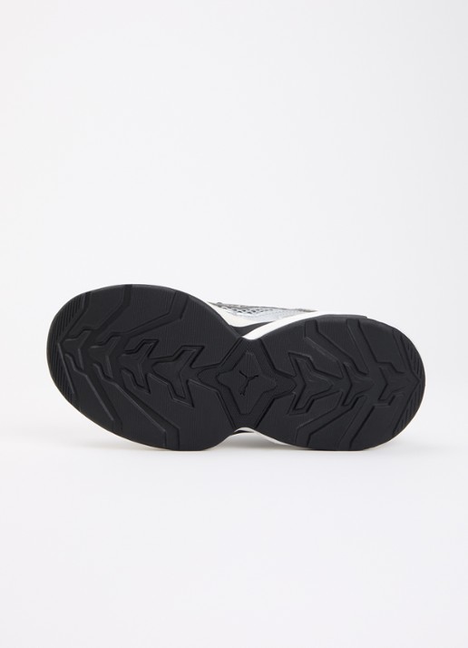 Puma Fade Nitro sneaker van mesh met logo - detail 4 zilver