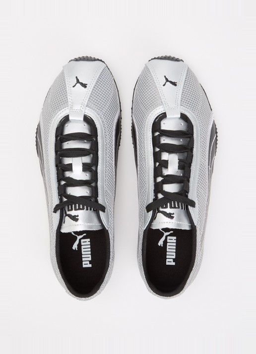 Puma H-Street sneaker van mesh met details van leer - detail 4 zilver