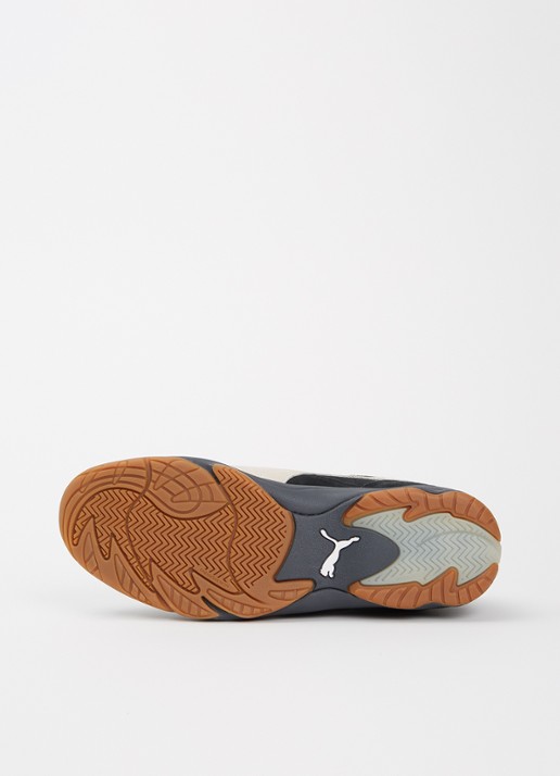 Puma King Indoor sneaker van suède - detail 5 zwart