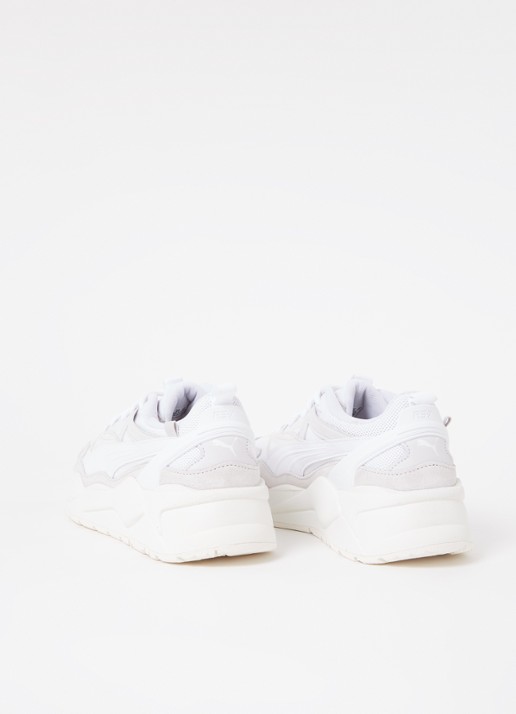 Puma RS-X Efekt sneaker met details van leer en nubuck - detail 4 wit