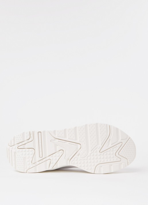 Puma RS-X Efekt sneaker met details van leer en nubuck - detail 6 wit