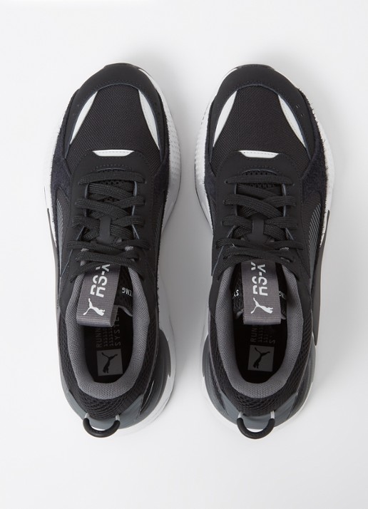 Puma RS-X sneaker met suède details  - detail 3 zwart