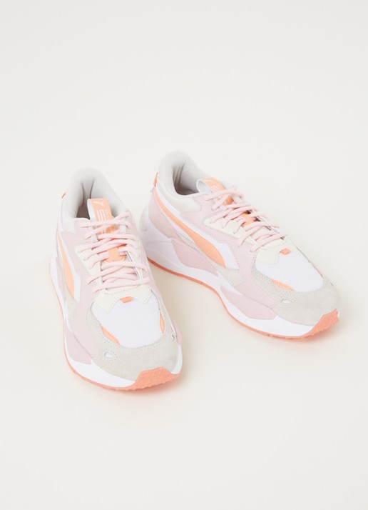 Puma Rs-Z sneaker met suède details - detail 2 lichtroze