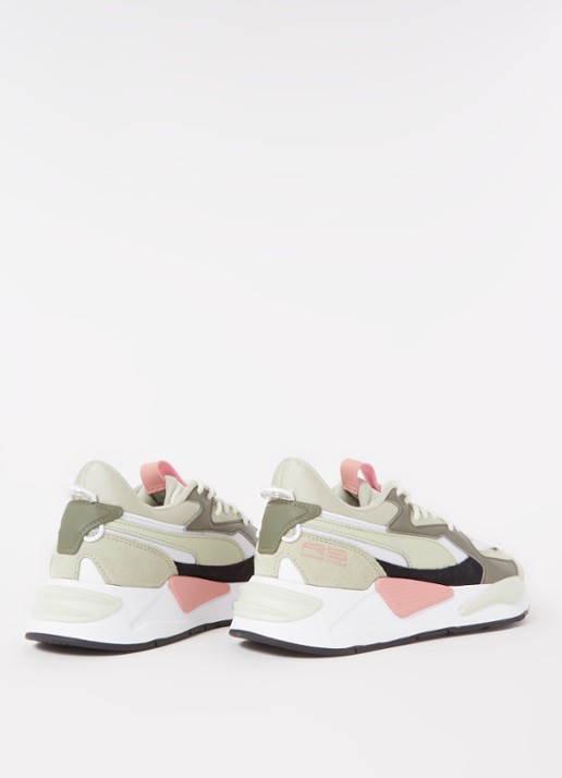 Puma Rs-Z sneaker met suède details - detail 3 lichtgroen