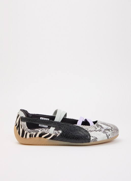 Puma Speedcat ballerina met slangenprint