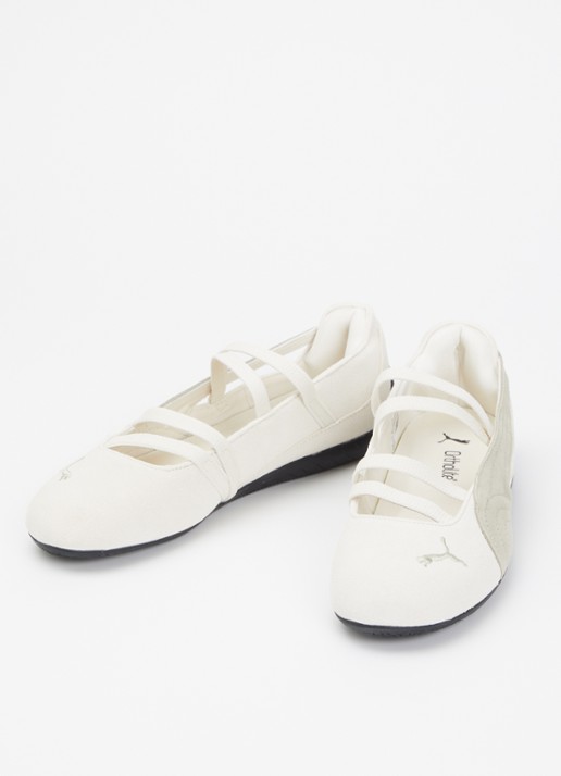 Puma Speedcat Ballet ballerina van suède - detail 3 beige