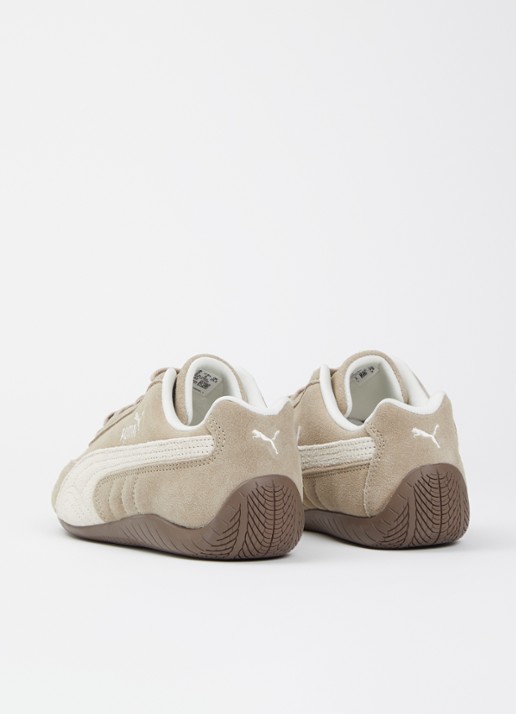 Puma Speedcat elevated sneaker van suède - achterkant 2 zand