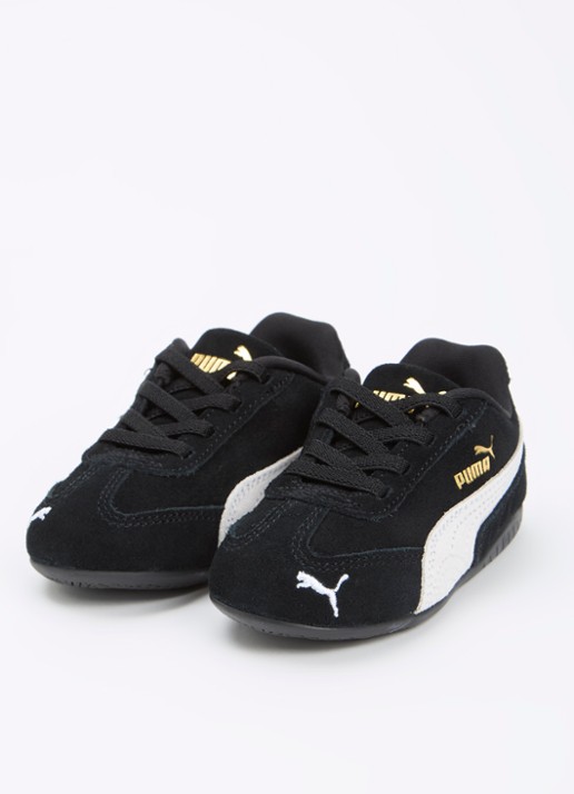 Puma Speedcat OG sneaker van suède - voorkant 4 zwart