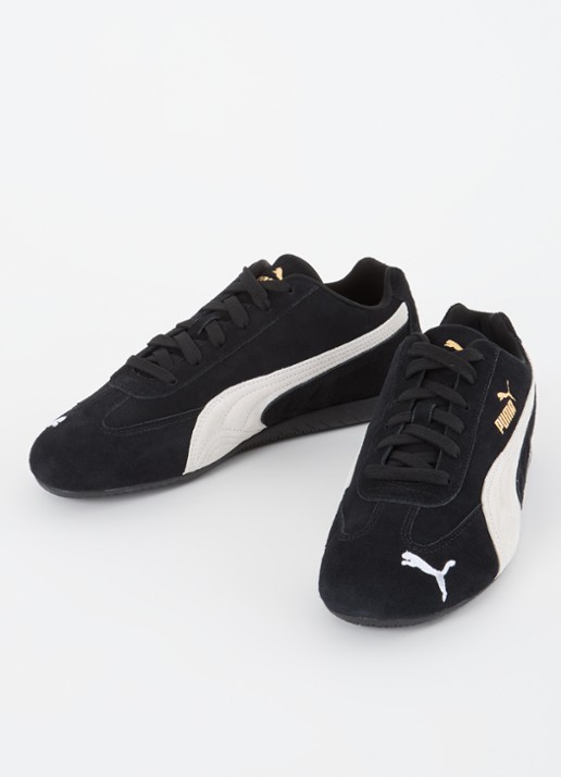 Puma Speedcat OG sneaker van suède - detail 3 zwart