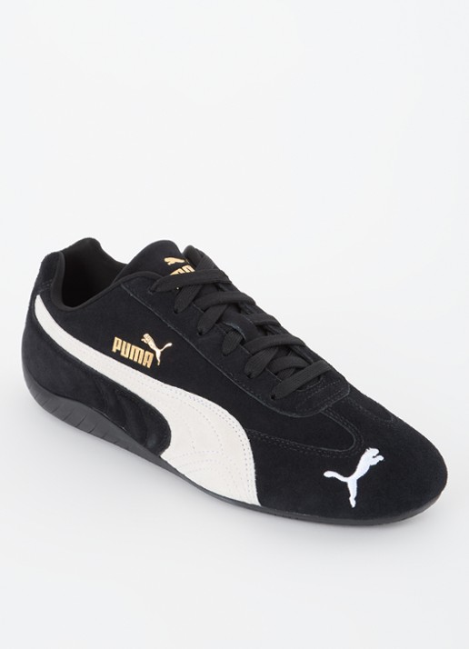 Puma Speedcat OG sneaker van suède - voorkant zwart