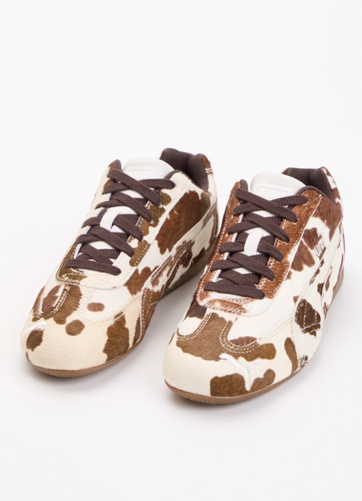 Puma Speedcat sneaker van koeienvacht - detail 2 bruin