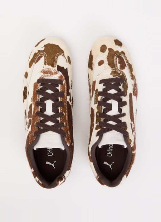 Puma Speedcat sneaker van koeienvacht - detail 3 bruin