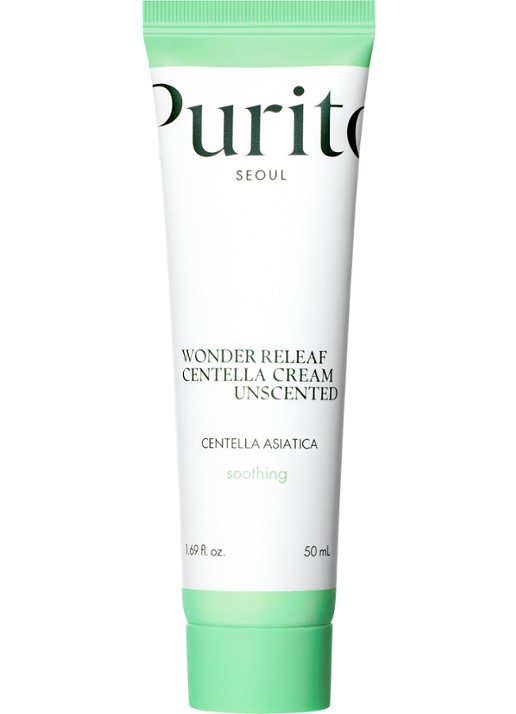 Purito Wonder Releaf Centella Cream Unscented - dag- en nachtcrème