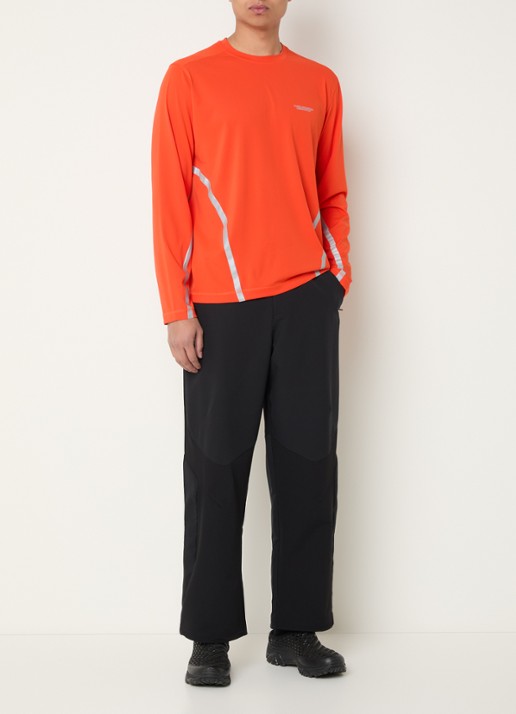 Purple Mountain Observatory Longsleeve met logo - voorkant 2 orange