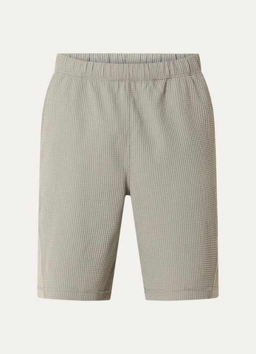 Purple Mountain Observatory Straight fit korte broek met steekzakken - voorkant 2 khaki