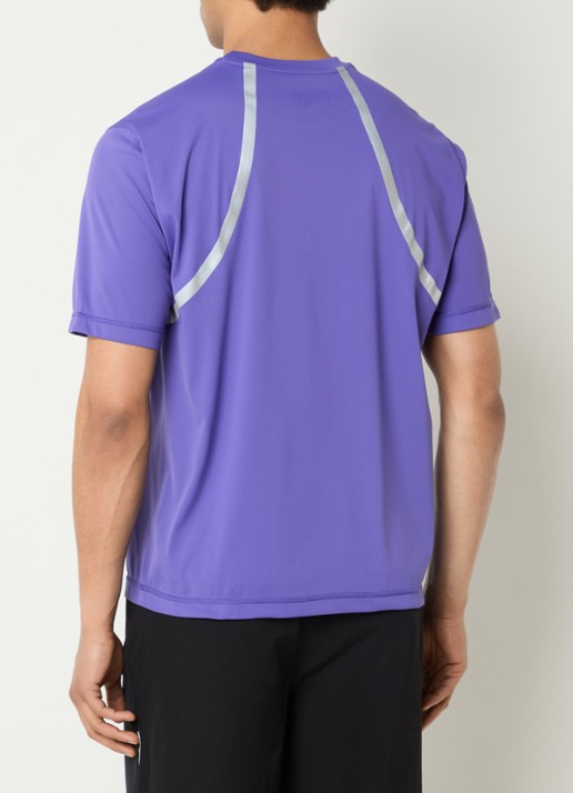 Purple Mountain Observatory T-shirt met ronde hals - achterkant 3 violet