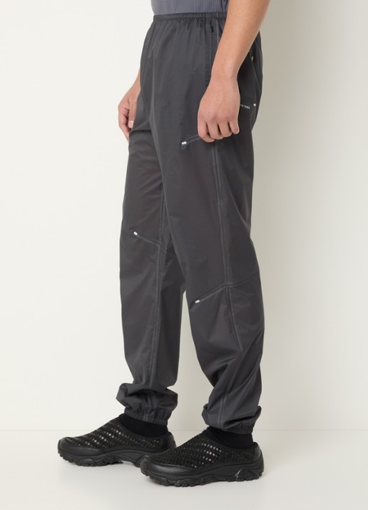 Purple Mountain Observatory Tapered fit joggingbroek met ritszakken - detail 4 antraciet
