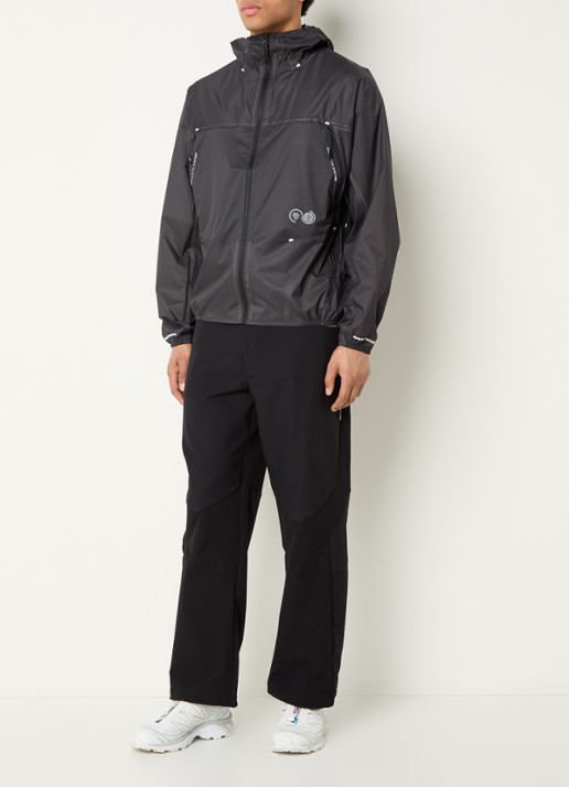 Purple Mountain Stinger jack met capuchon en ritszakken - voorkant 2 antraciet