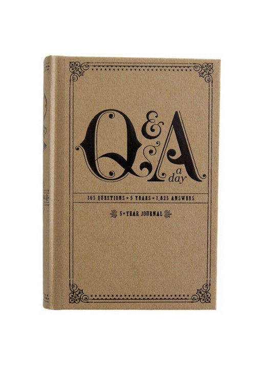 Q&A a Day: 5 Year Journal - voorkant undefined