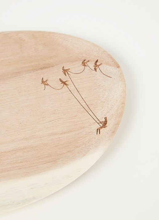 Rader Wonderland schaal 20 cm  - detail 3 naturel
