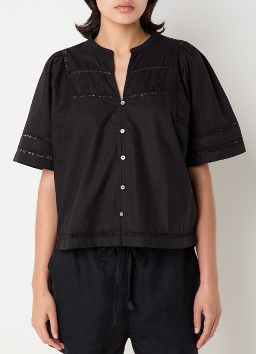 Rails Alanis blouse met broderie
