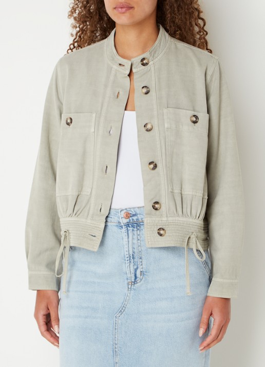 Rails Alma overshirt  met borstzakken