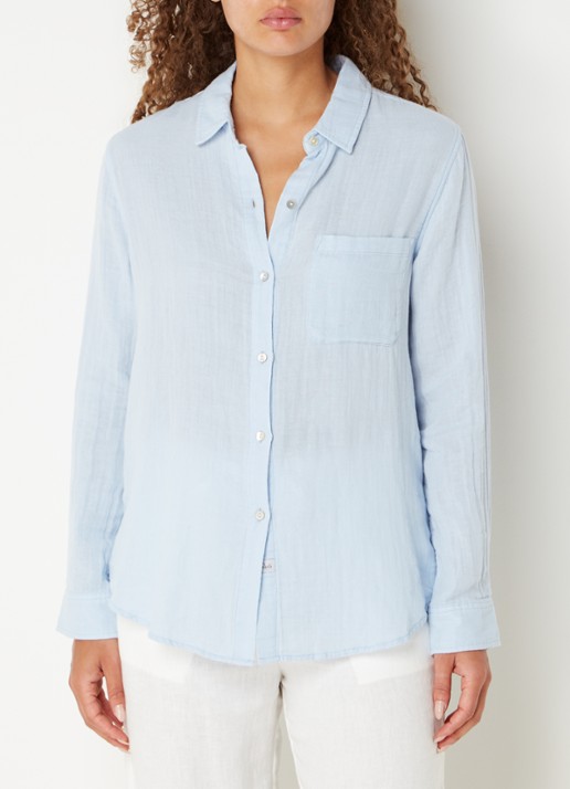 Rails Ellis blouse van  katoen met borstzak