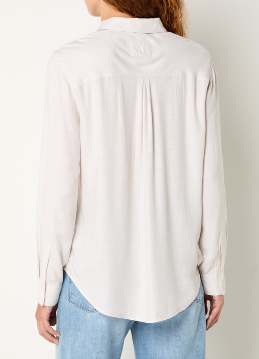 Rails Hunter blouse met borstzak - achterkant creme