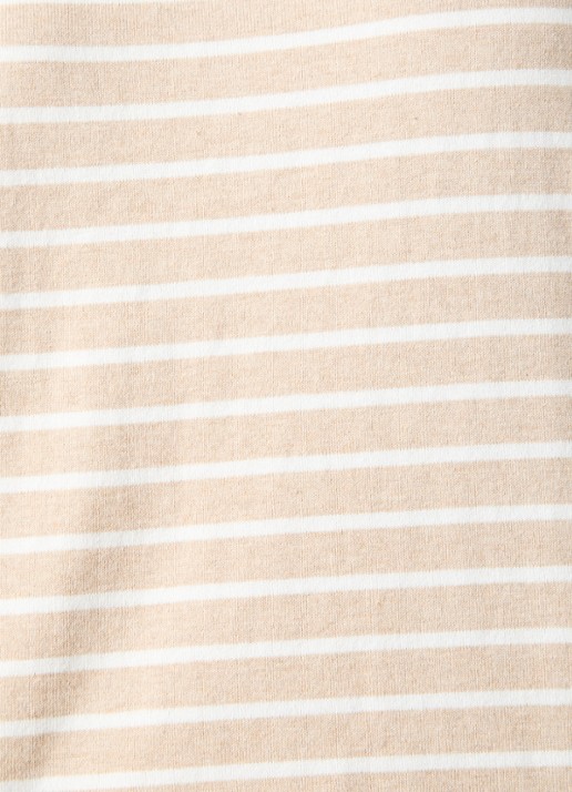 Rails Macy longsleeve met streepprint - detail 2 beige