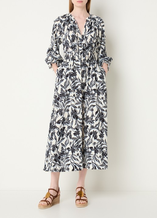 Rails Matia maxi jurk met ballonmouw en print