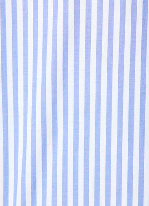 Rails Stina blouse met streepprint en borstzak - detail 4 staalblauw