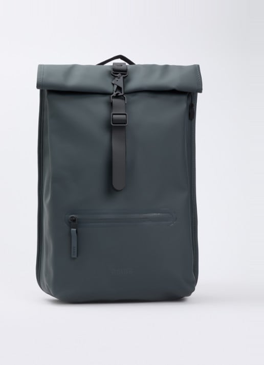 Rains Rolltop rugzak met waterafstotende coating