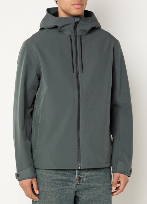 Rains Suva softshell jack met capuchon