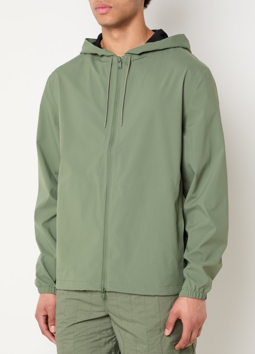 Rains Suva softshell jack met capuchon