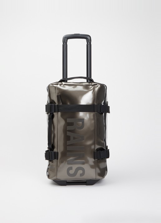 Rains Texel Cabin trolley 55 cm - voorkant antraciet
