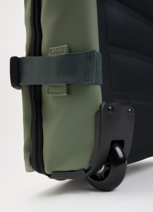 Rains Texel Cabin trolley 55 cm - detail 3 olijfgroen