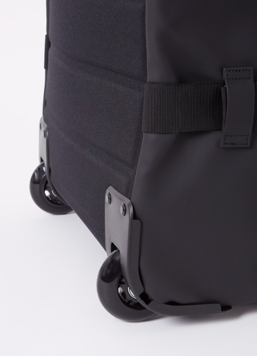 Rains Texel trolley met logo 54 cm - detail 2 zwart