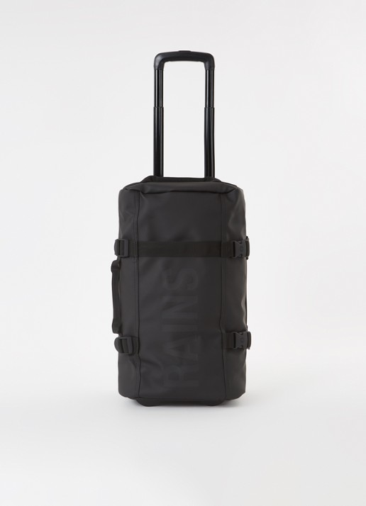 Rains Trolley 54 cm - voorkant 3 zwart