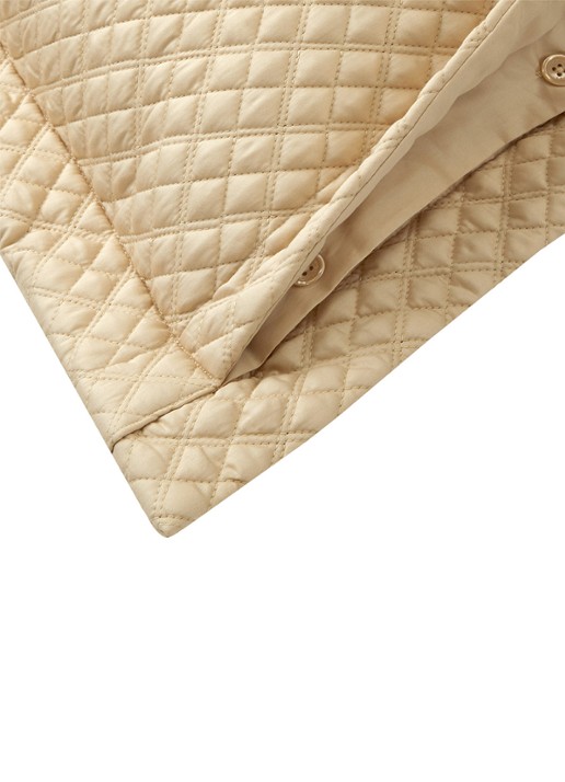 Ralph Lauren Argyle kussensloop van  katoen - detail 3 creme