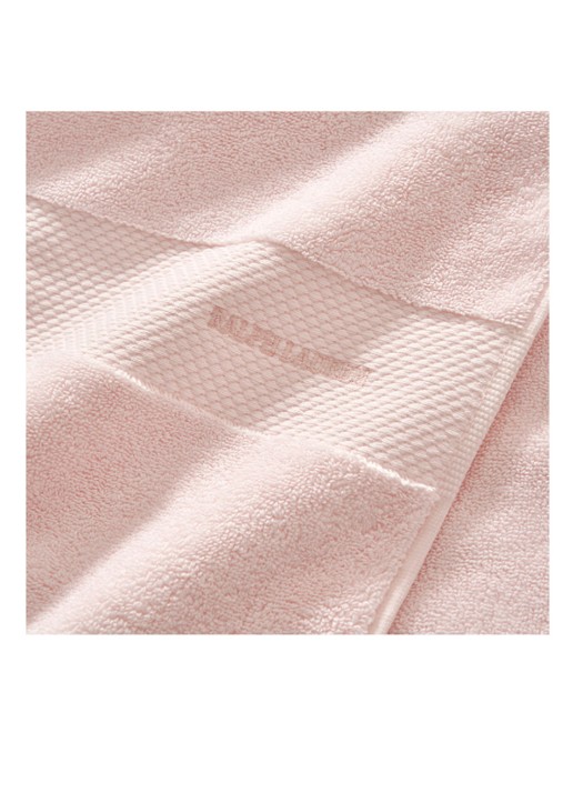 Ralph Lauren Avenue badlaken - 670 gr/m2 - 100 x 183 cm  - detail 3 lichtroze